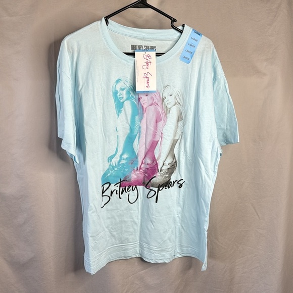 Britney Spears Short Sleeve Band Tee - Picture 2 of 5